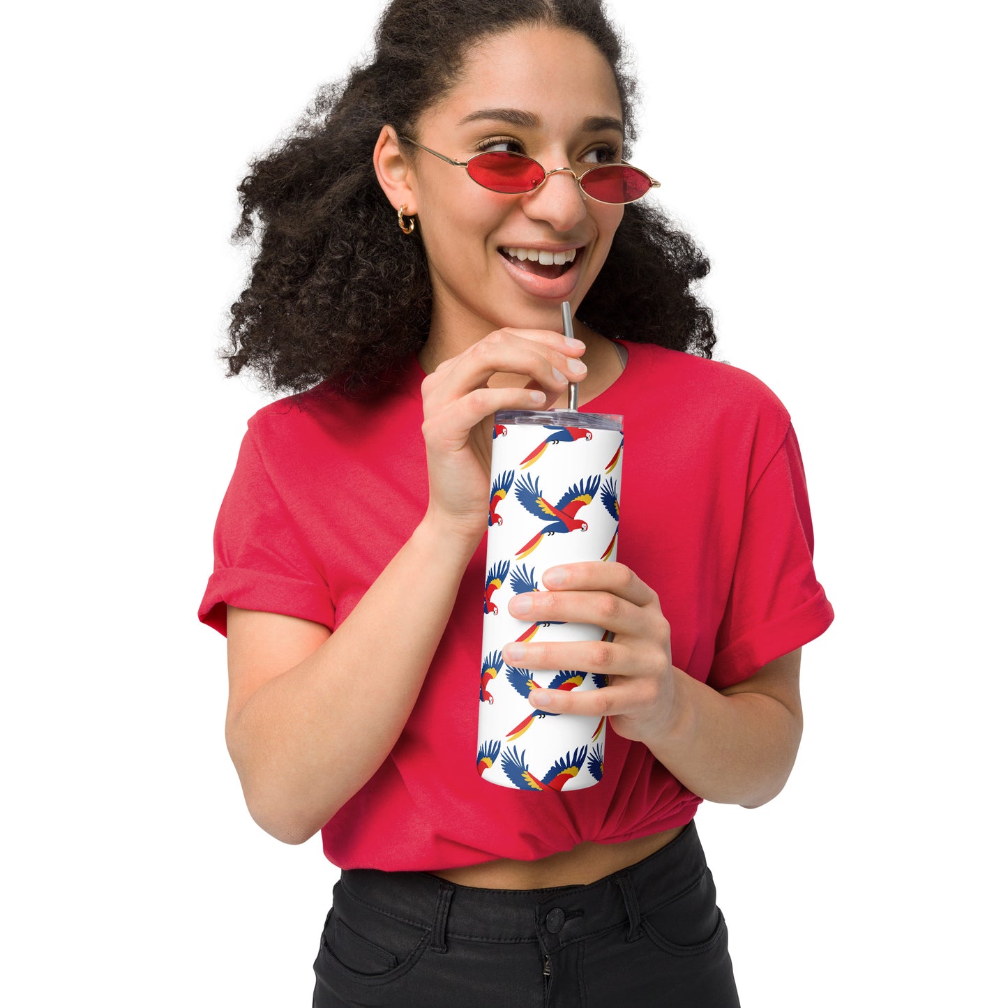 Parrot Stainless steel tumbler